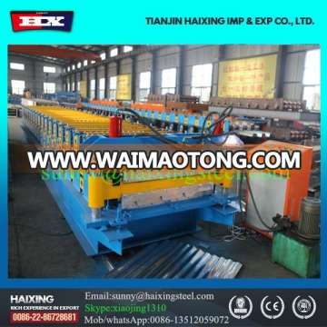 used metal roof panel roll forming machine/building material machinery /portable roll forming machine